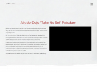 aikido-potsdam.de Webseite Vorschau