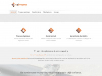 aimone.ch Webseite Vorschau