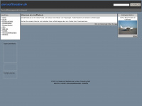 aircrafttrader.de Webseite Vorschau