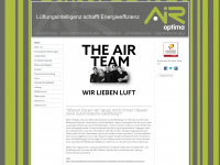 airoptima.de Webseite Vorschau