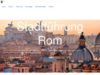 stadtfuehrung-rom.de Webseite Vorschau
