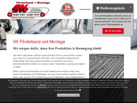 sk-foerderband.com Webseite Vorschau