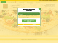 pizzeria-presto-presto.de Webseite Vorschau