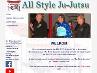 allstylejujutsu.be Webseite Vorschau