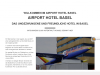 airporthotelbasel.com Webseite Vorschau