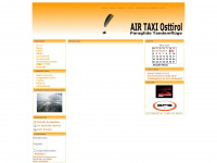 airtaxi-osttirol.at Webseite Vorschau