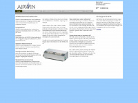 airwin-schweiz.ch Webseite Vorschau