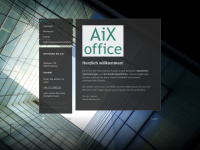 aix-office.de Webseite Vorschau