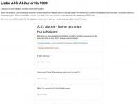 ajg-abi88.de Webseite Vorschau