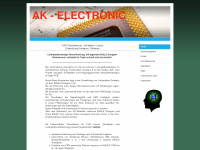 ak-electronic.de Webseite Vorschau
