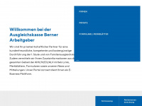 akba.ch Webseite Vorschau