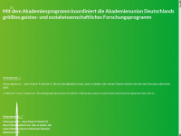 akademienunion-berlin.de Webseite Vorschau