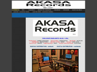 akasa-records.de Webseite Vorschau