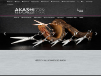 akashi.de Webseite Vorschau
