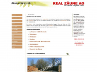 akazienholz.ch Webseite Vorschau