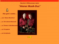 akener-musikduo.de Webseite Vorschau
