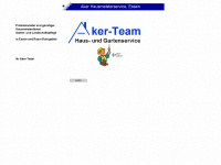 aker-team.de Webseite Vorschau
