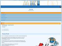 aki-werkzeugbau.de Webseite Vorschau