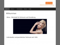 akina.ch Webseite Vorschau