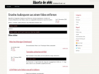 akki-n.de Webseite Vorschau