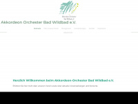 akkordeon-bad-wildbad.de Webseite Vorschau