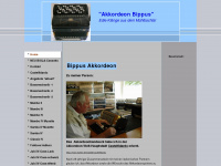 akkordeon-bippus.de Webseite Vorschau