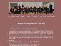 akkordeon-orchester-fulda.de Webseite Vorschau