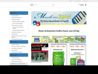 akkordeonkinderverlag.de Webseite Vorschau