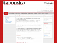 lamusica24.com Webseite Vorschau
