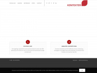 kontexter.com Webseite Vorschau