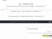 sill-lighting.com Webseite Vorschau