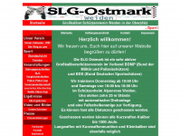 slg-ostmark.de Webseite Vorschau