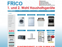 frico-online.de Webseite Vorschau