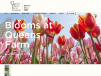 queensfarm.org Webseite Vorschau