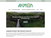 akmon.ch Webseite Vorschau