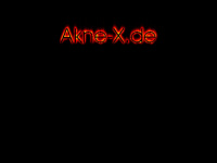akne-x.de Webseite Vorschau