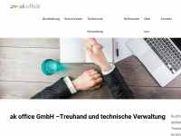 akoffice.ch Webseite Vorschau