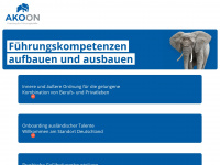 akoon.de Webseite Vorschau