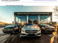 akpinar-automobile.de Webseite Vorschau