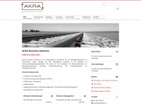 akra-bs.de Webseite Vorschau