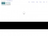 akten-lager.at Webseite Vorschau