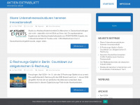 aktien-extrablatt.de Webseite Vorschau