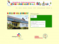 aktion-kindergarten.de Webseite Vorschau
