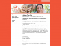 aktionfamilie.at Webseite Vorschau