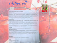 aktivcell.de Webseite Vorschau