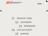 aktivmarketing.ch Webseite Vorschau