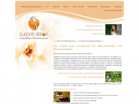 susann-simon.de Webseite Vorschau