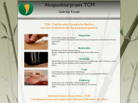 akupunktur-krauer.ch Webseite Vorschau