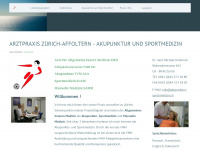 akupunktur-sportmedizin.ch Webseite Vorschau