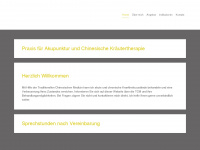 akupunktur-tinner.ch Webseite Vorschau